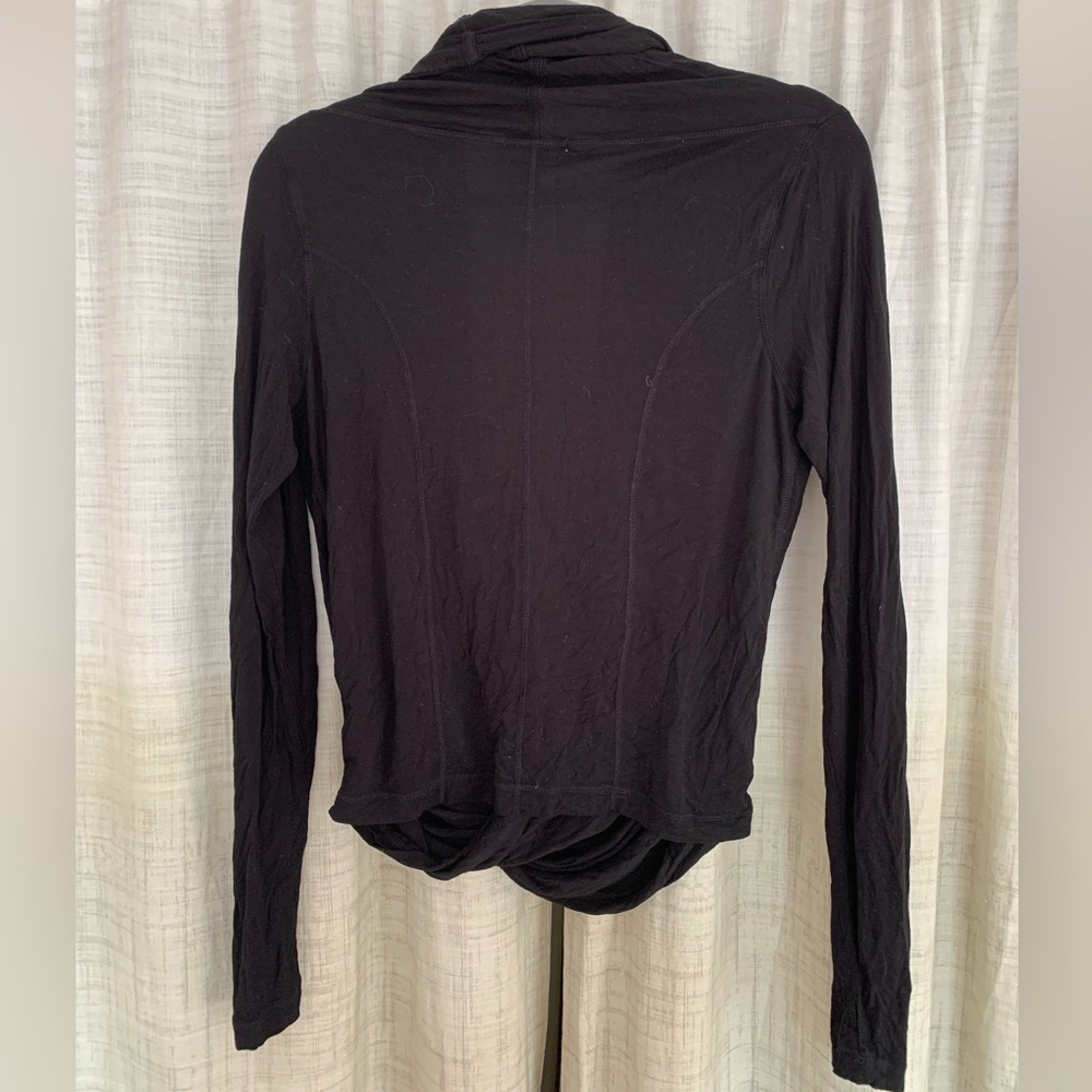 Forever 21 Small Black Wrap Top - Picture 5 of 9